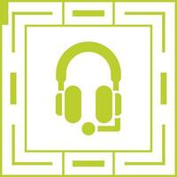 Studio Headphones Vector Icon