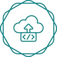 Cloud Deployment Vector Icon