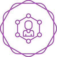 Network Segmentation Vector Icon