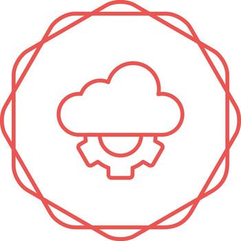 Cloud API Vector Icon