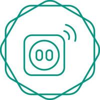 Smart Plug Vector Icon