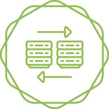 Cloud Migration Vector Icon