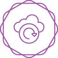 Cloud Backup Vector Icon