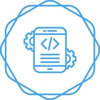 Mobile App Development Vector Icon