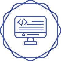 icono de vector de lenguaje de programación