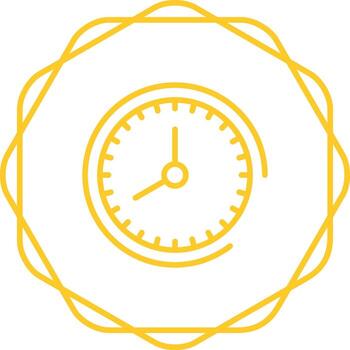 icono de vector de reloj