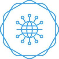 Network Topology Vector Icon