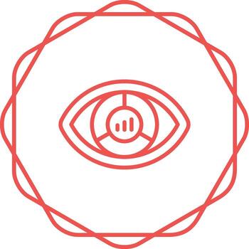 icono de vector de visualización de datos
