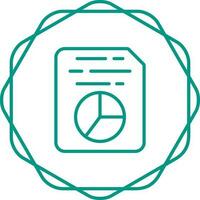 Document Insert Diagram Vector Icon