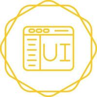 User Interface Vector Icon