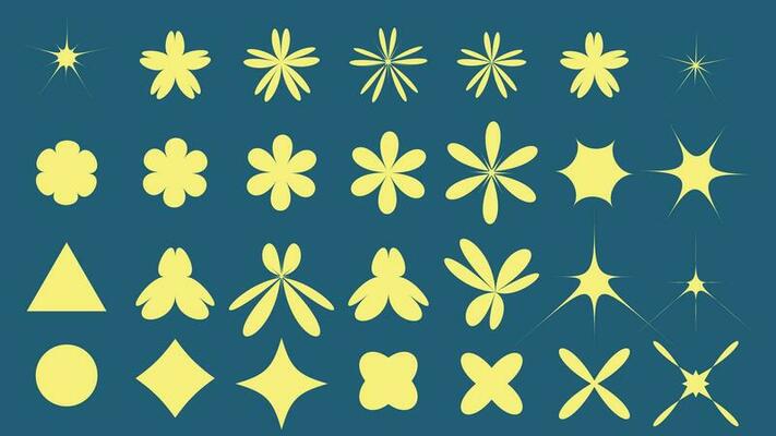 Abstract symbol collection will make your project more creative and meaningful and simple. This can be use as a icon set.