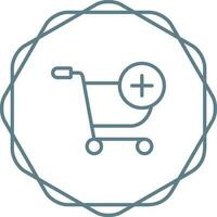 Shoping Cart Add Vector Icon