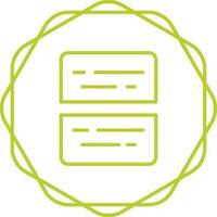 Document Split Vector Icon