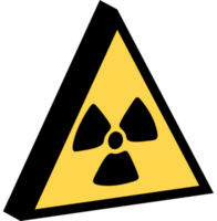 3D Danger sign png