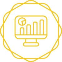 Data driven Design Vector Icon