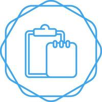 Task list with writing pad Vector Icon