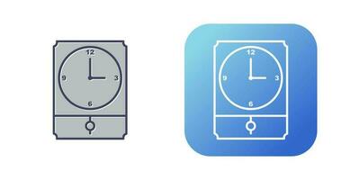 Large Clock Vector Icon