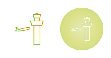 Air Control Tower Vector Icon