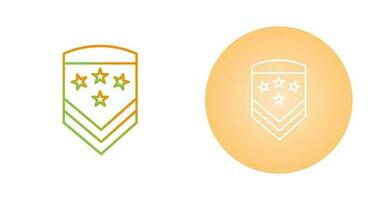 Military Badge Vector Icon