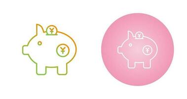 Piggy Bank Vector Icon