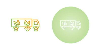 Eco friendly Truck Vector Icon