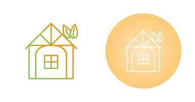 Eco friendly House Vector Icon