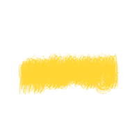 Yellow brush stroke png