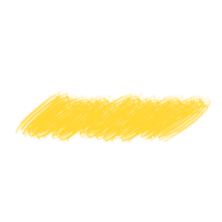 Yellow brush stroke png