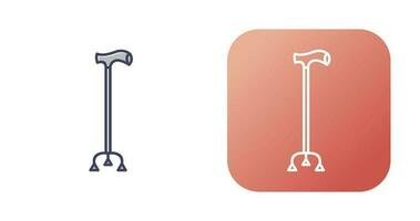 Walking Stick Vector Icon