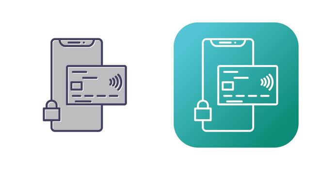 Secure Transactions Vector Icon