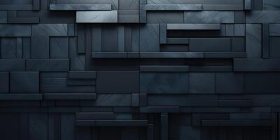 . . Darm metal steel plane stripe block brick abstract geometric shapes. Background texture pattern. Graphic Art photo