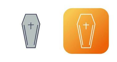 Coffin Vector Icon