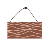 Hanging bulletin board png