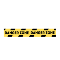 Yellow warning tape png