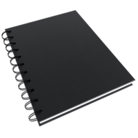 3d representación de cuaderno objeto png