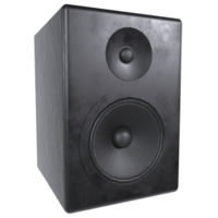 3d Rendering Of Speaker Music png