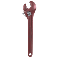 3d Rendering Of Old Wrench png