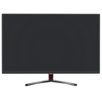 3d Renderização do conduziu monitor png