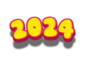 feliz año nuevo 2024 png