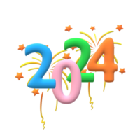 feliz año nuevo 2024 png