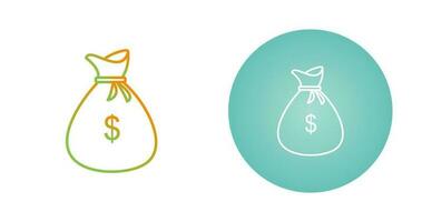 Money Bag Vector Icon