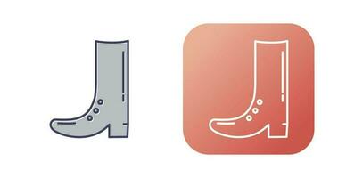 Cowboy Boot Vector Icon