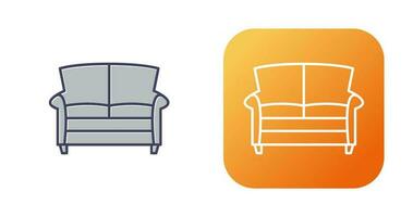 Double Sofa Vector Icon