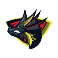 logotipo de la mascota del jugador png