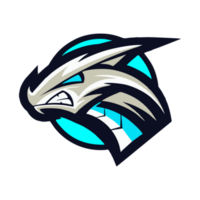 logotipo de la mascota del jugador png