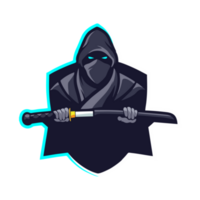 gamer maskot logotyp png