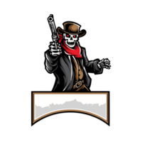 gamer maskot logotyp png