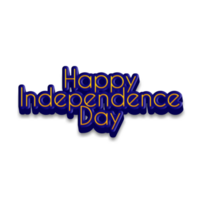 felice giorno dell'indipendenza png