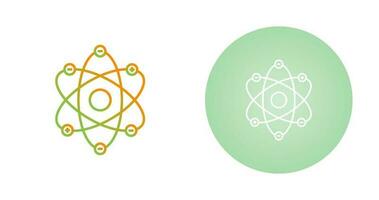 Atom Structure Vector Icon
