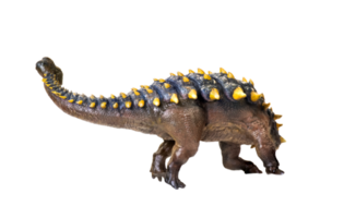 Ankylosaurus dinosauro , isolato sfondo png